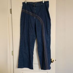 ModCloth Rainbow With Me Jeans, 18W